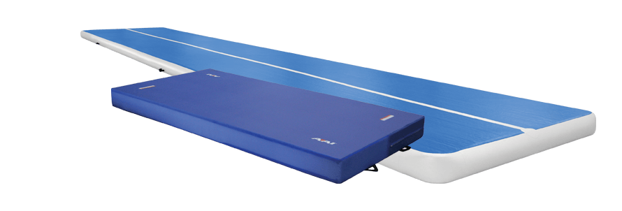 Rainbow Air Track™ Pro Air Board Gymnastics mat 