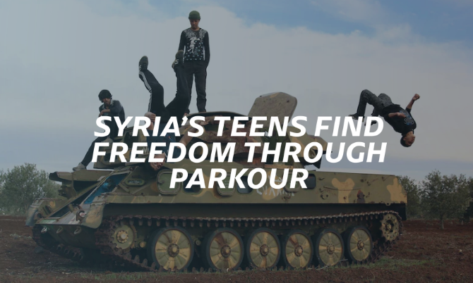Syria's Teens Find Freedom Through Parkour