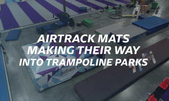 AirTrack Mats In Trampoline Parks