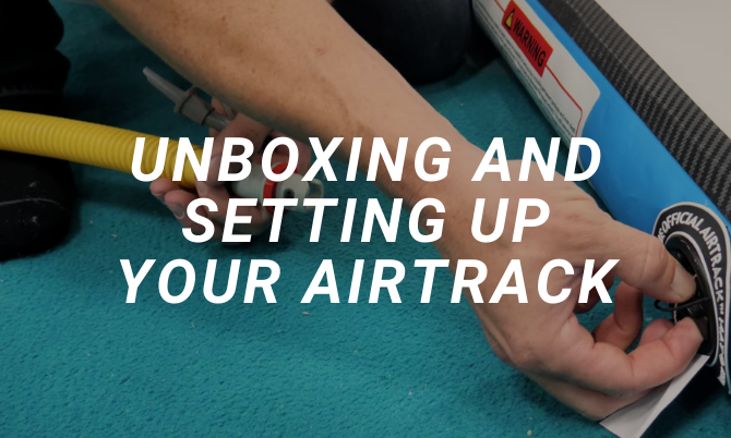 how to set up an AirTrack
